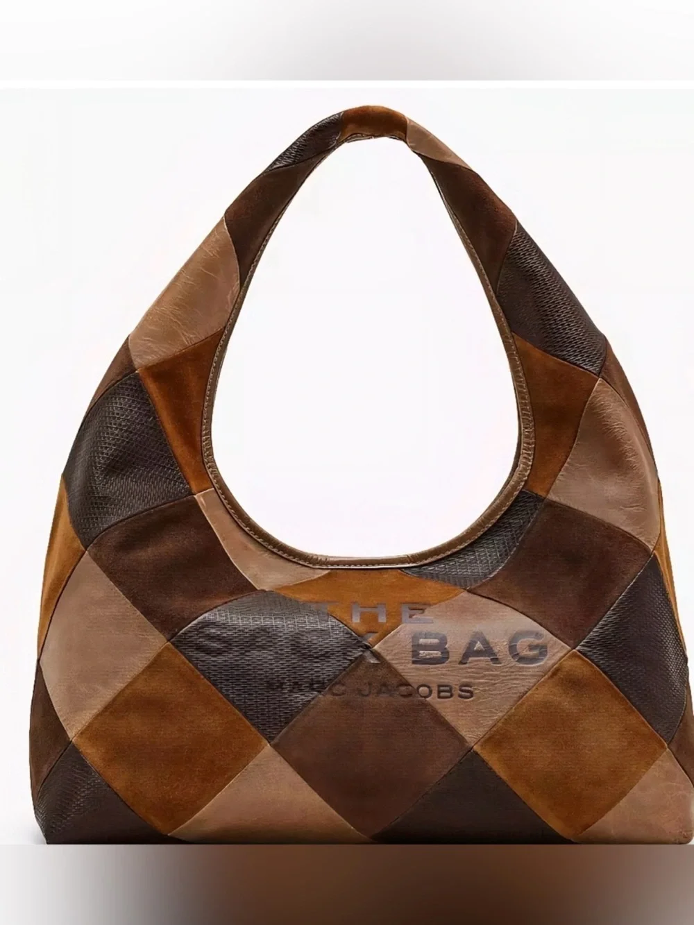 Marc Jacobs The Suede Patchwork Sack Bag